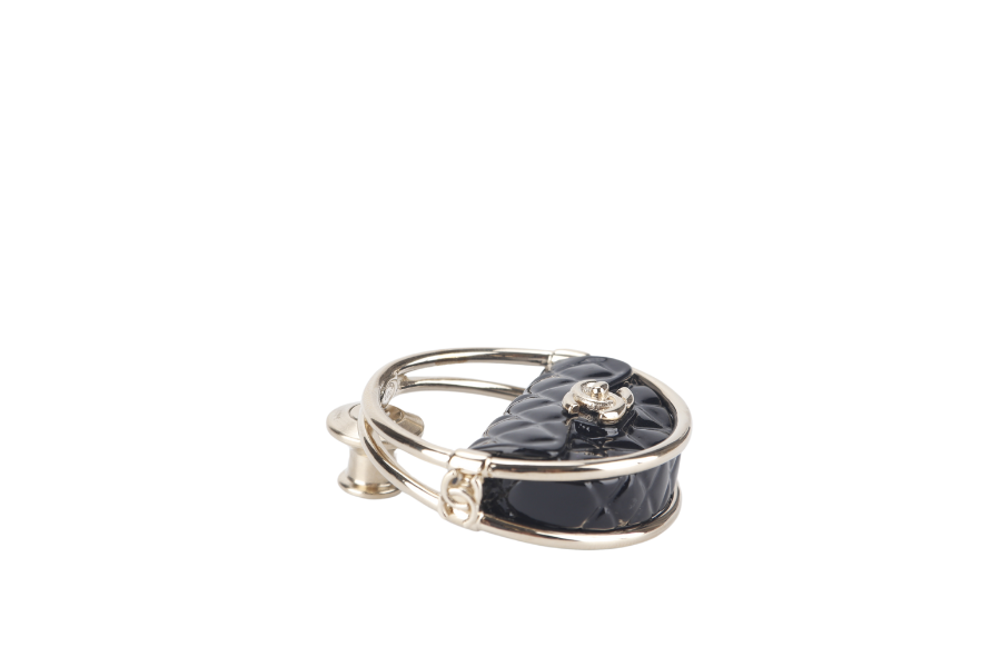 CHANEL BROOCH 23C HULA HOOP WITH DUST COVER AND BOX