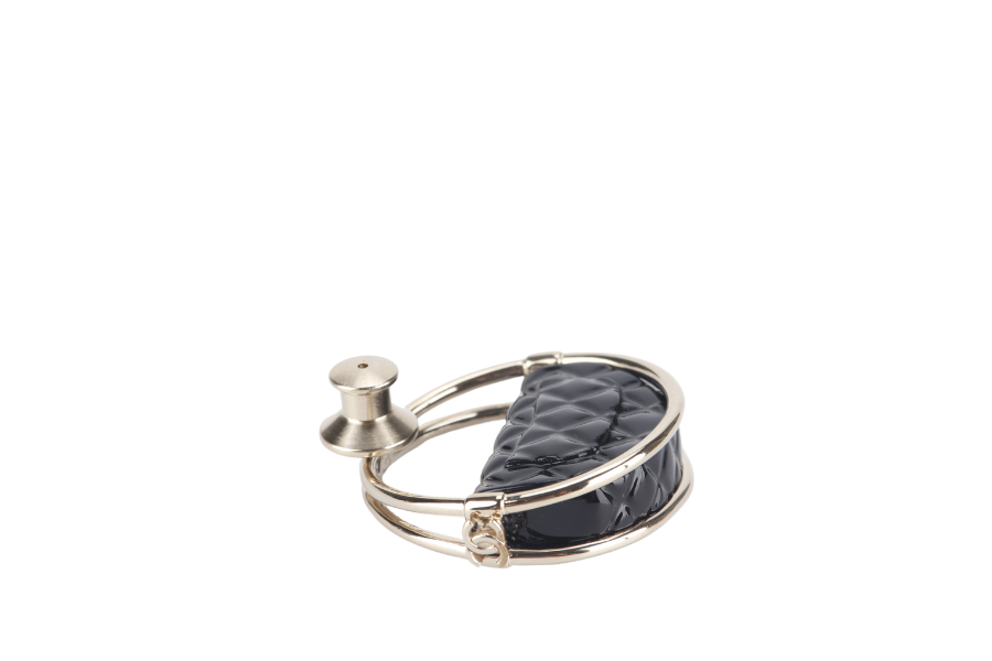 CHANEL BROOCH 23C HULA HOOP WITH DUST COVER AND BOX