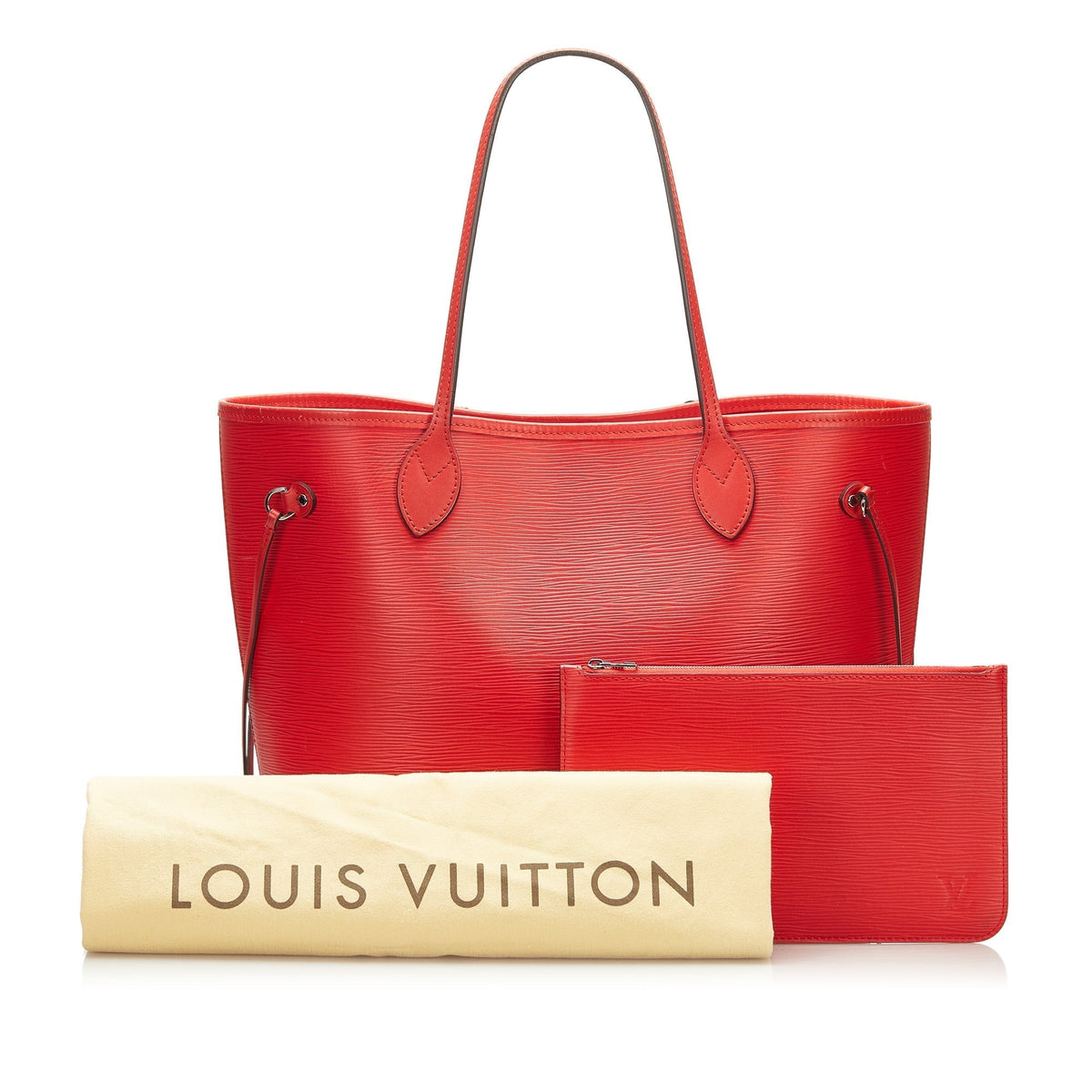 Louis Vuitton Neverfull MM Red Epi