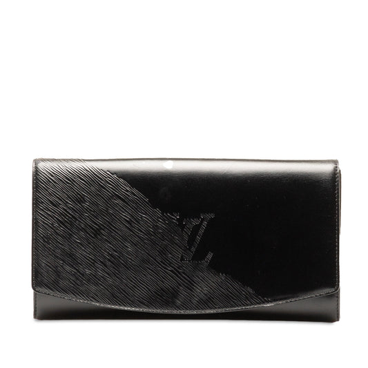 Black Louis Vuitton Opera Aegean Clutch