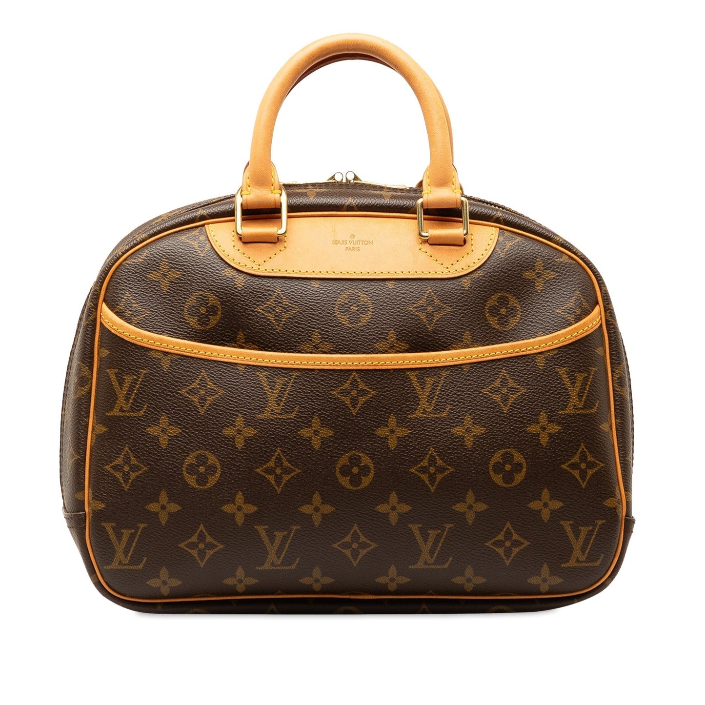 Brown Louis Vuitton Monogram Trouville HandBag