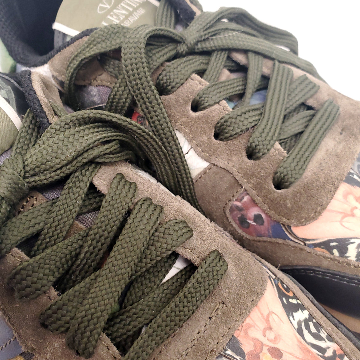 VALENTINO BUTTERFLY ROCKSTUD SNEAKERS - SIZE 39