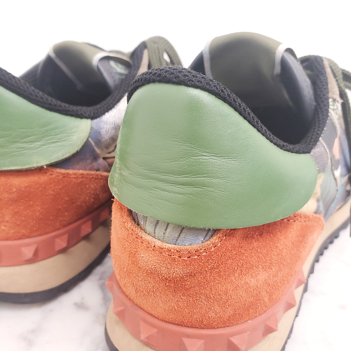 VALENTINO BUTTERFLY ROCKSTUD SNEAKERS - SIZE 39