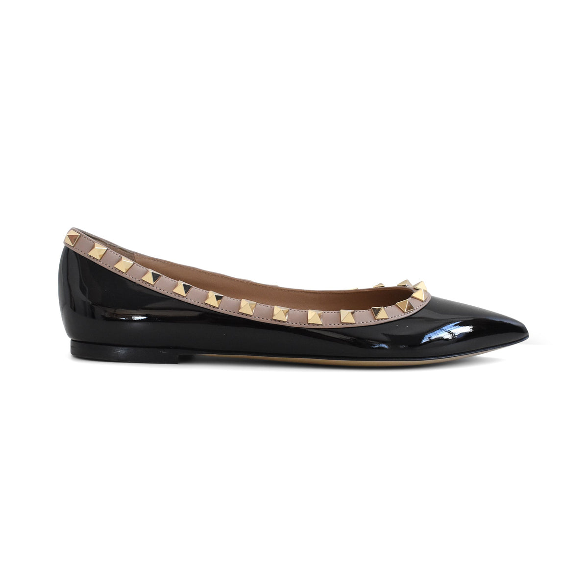 Valentino 'Rockstud' Flats - Women's 39