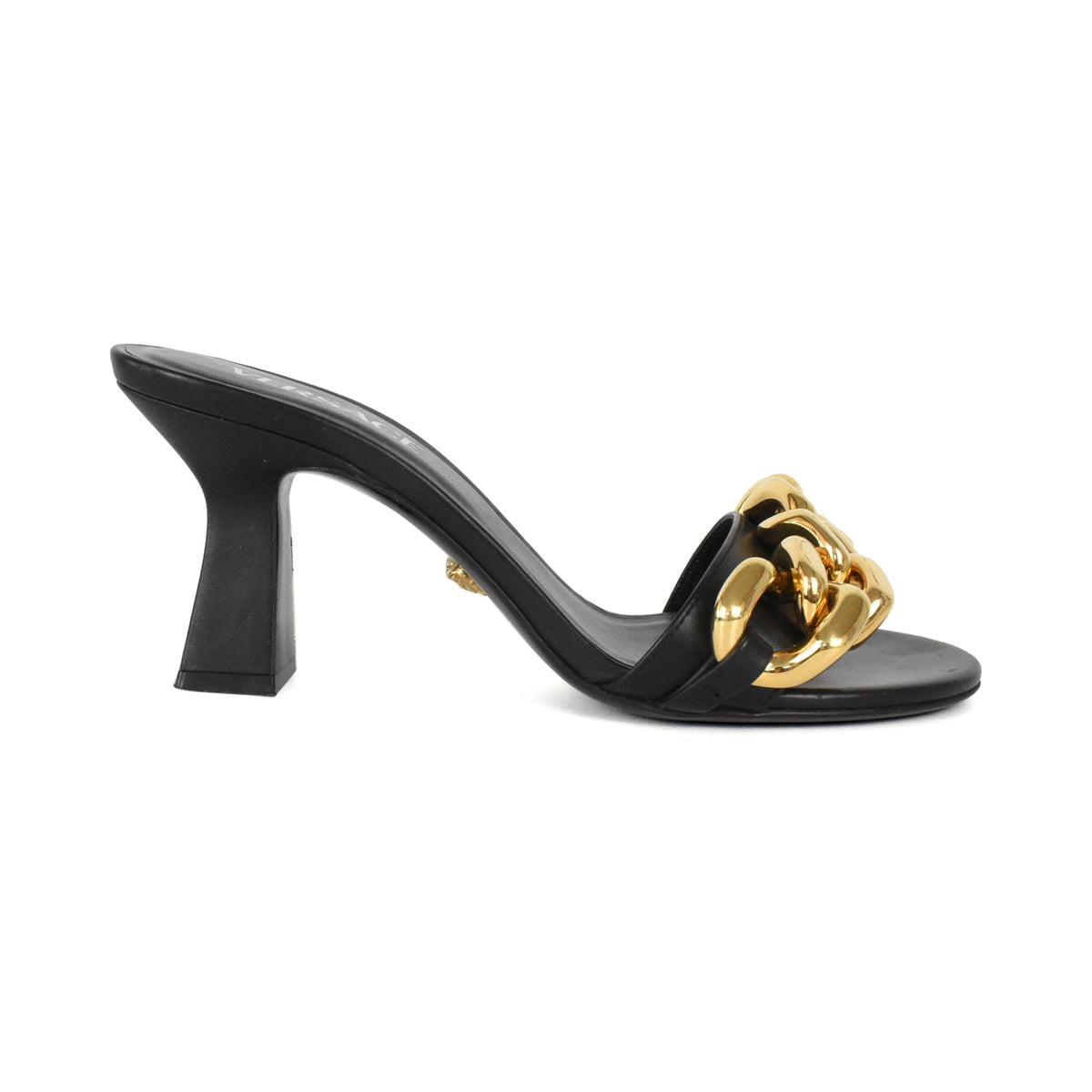 Versace Chain Mules - Women's 36