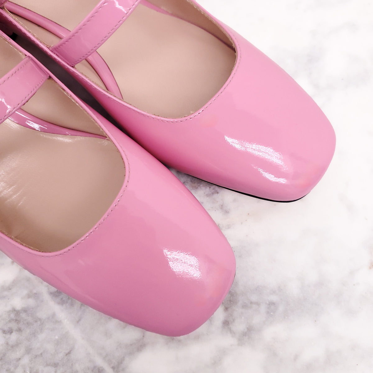 VIVETTA PINK MARY JANE PUMP - SIZE 39