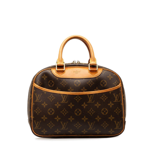 Brown Louis Vuitton Monogram Trouville HandBag