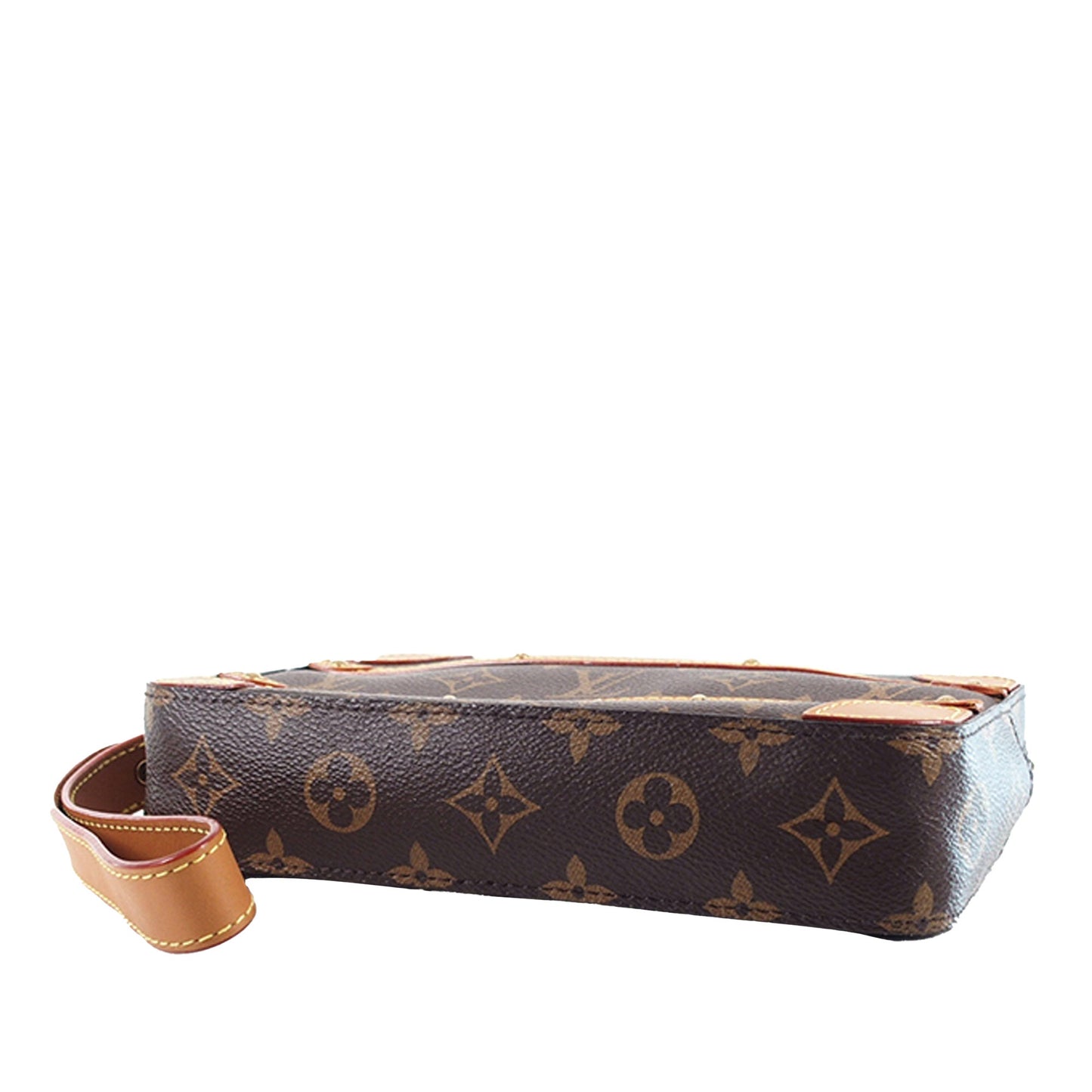 LOUIS VUITTON Monogram Soft Trunk Pouch Clutch Bag