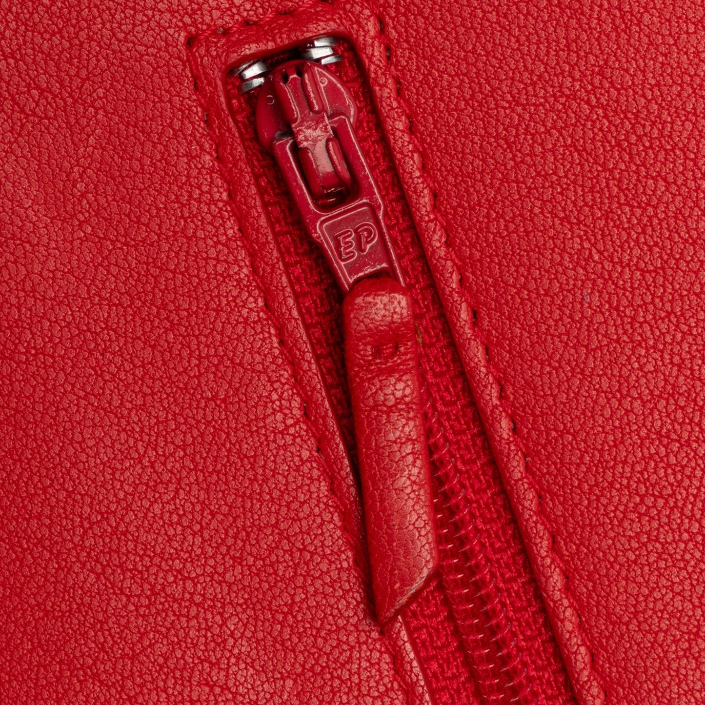 Red Chanel CC Lambskin Wallet on Chain Crossbody Bag