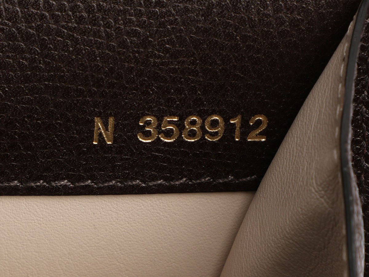 Valextra Dark Brown Iside Clutch