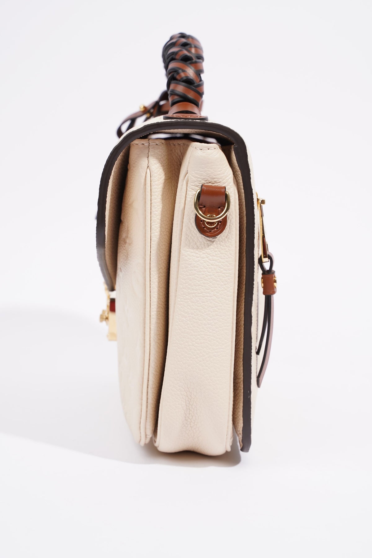 Louis Vuitton Pochette Metis Cream Empreinte Leather