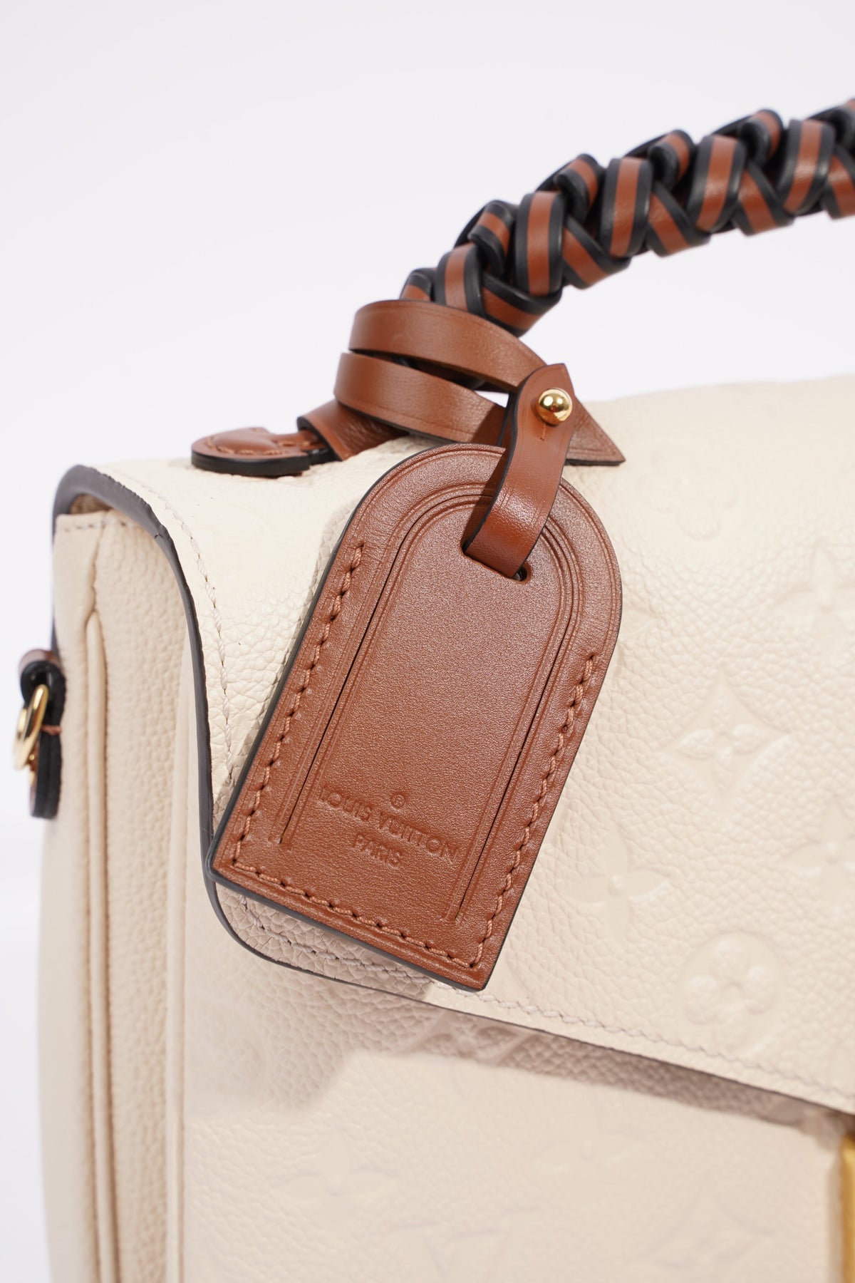 Louis Vuitton Pochette Metis Cream Empreinte Leather