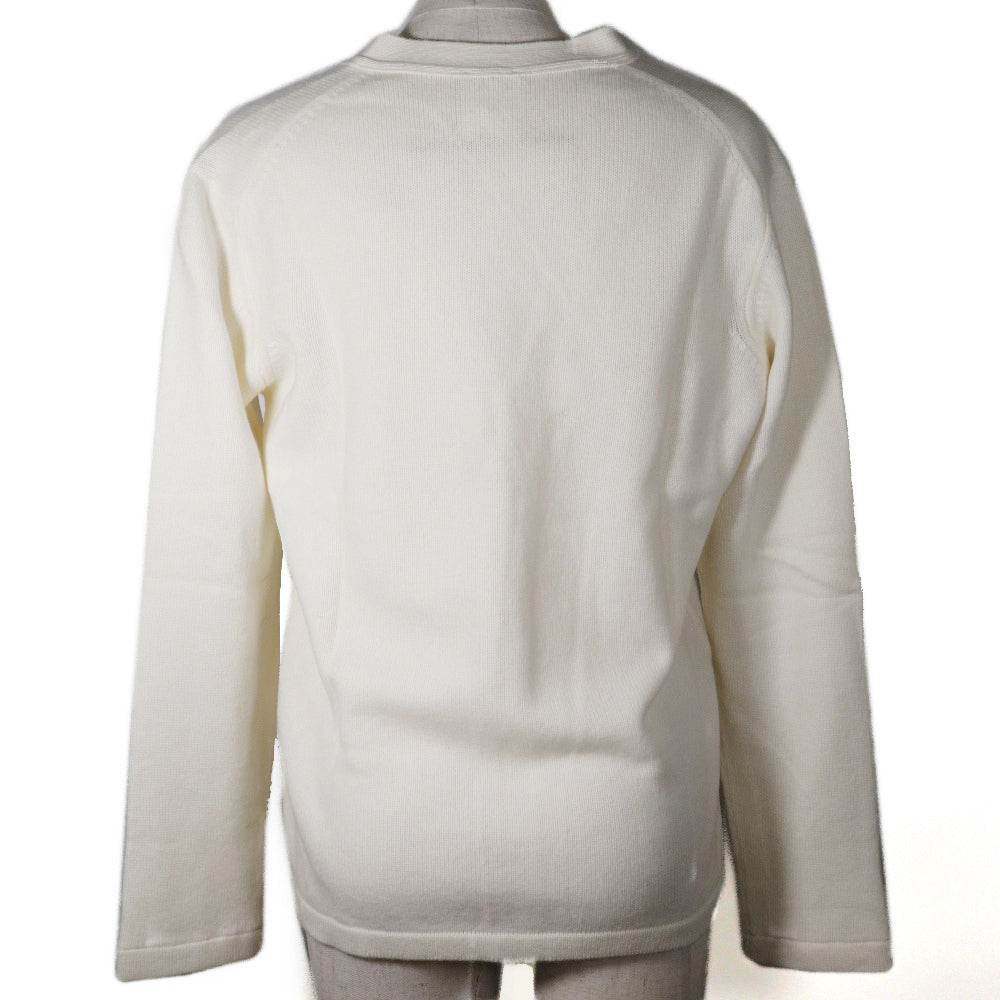 CHANEL cardigan P25866V01857 cashmere off white 05P COCO Mark 46