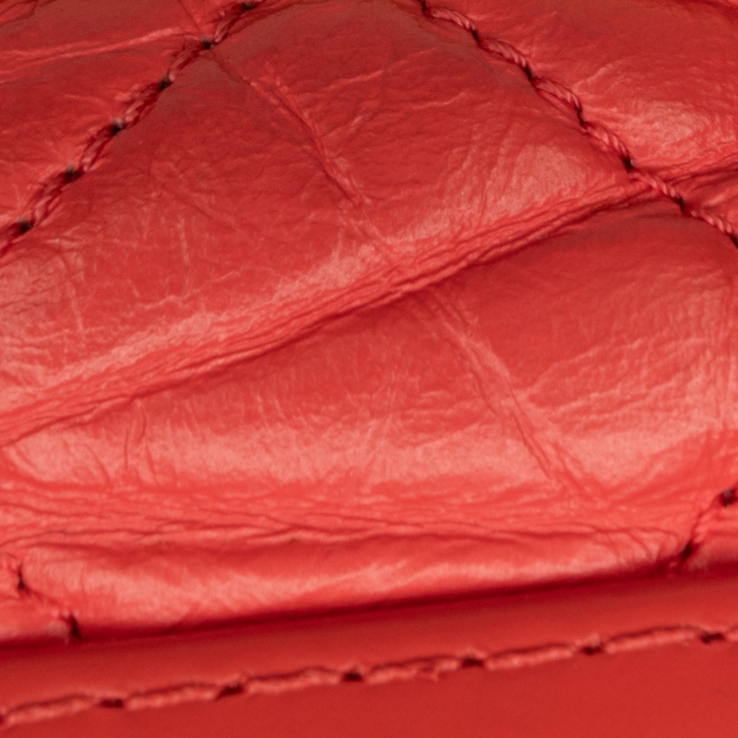 Red Chanel Small Aged Calfskin Gabrielle Crossbody