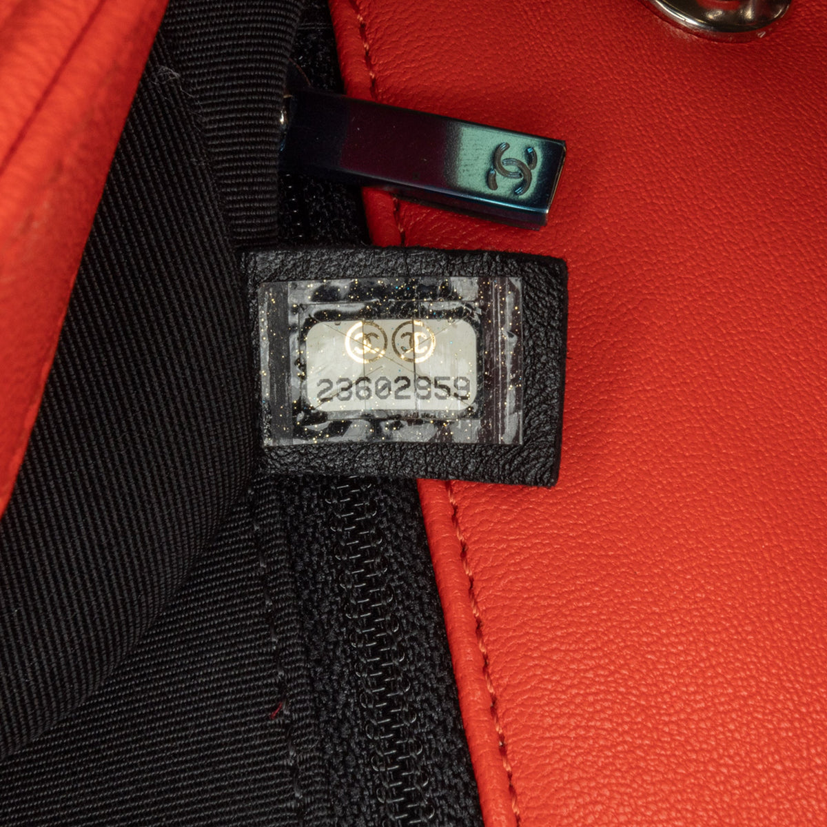 CHANEL Medium Quilted Lambskin Cuba Color Flap Red