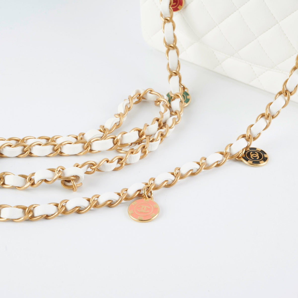 Chanel Seasonal Flap White