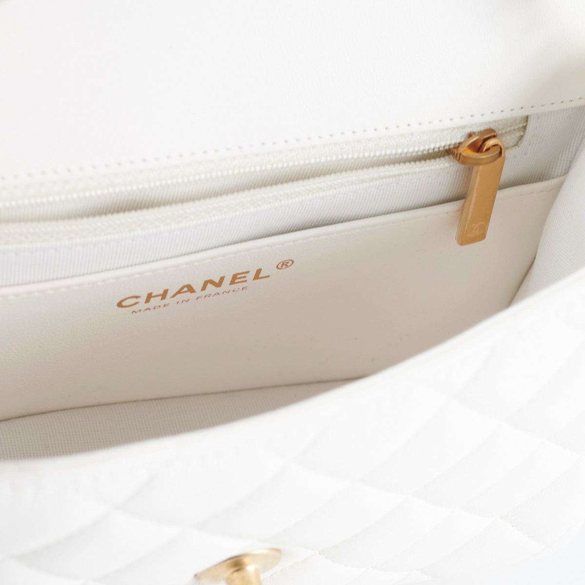 Chanel Seasonal Flap White