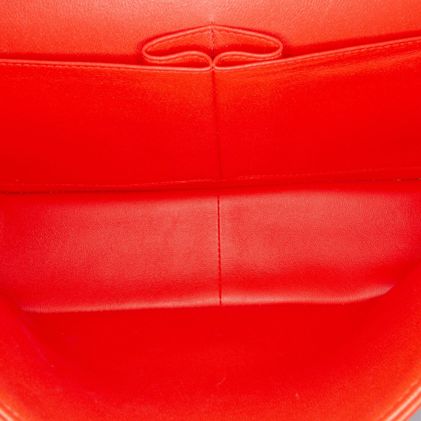 Red Chanel Jumbo Classic Patent Double Flap Shoulder Bag