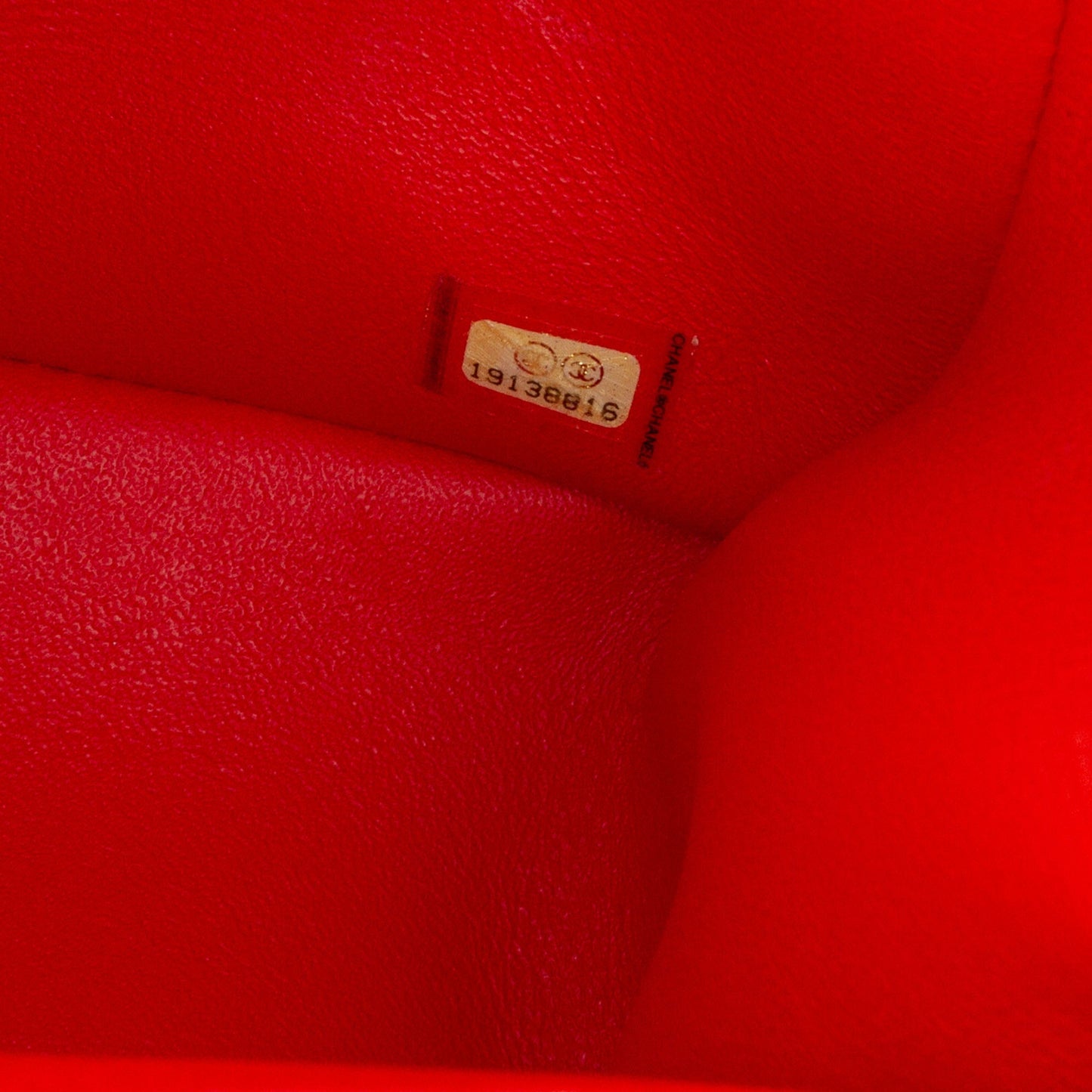Red Chanel Jumbo Classic Patent Double Flap Shoulder Bag