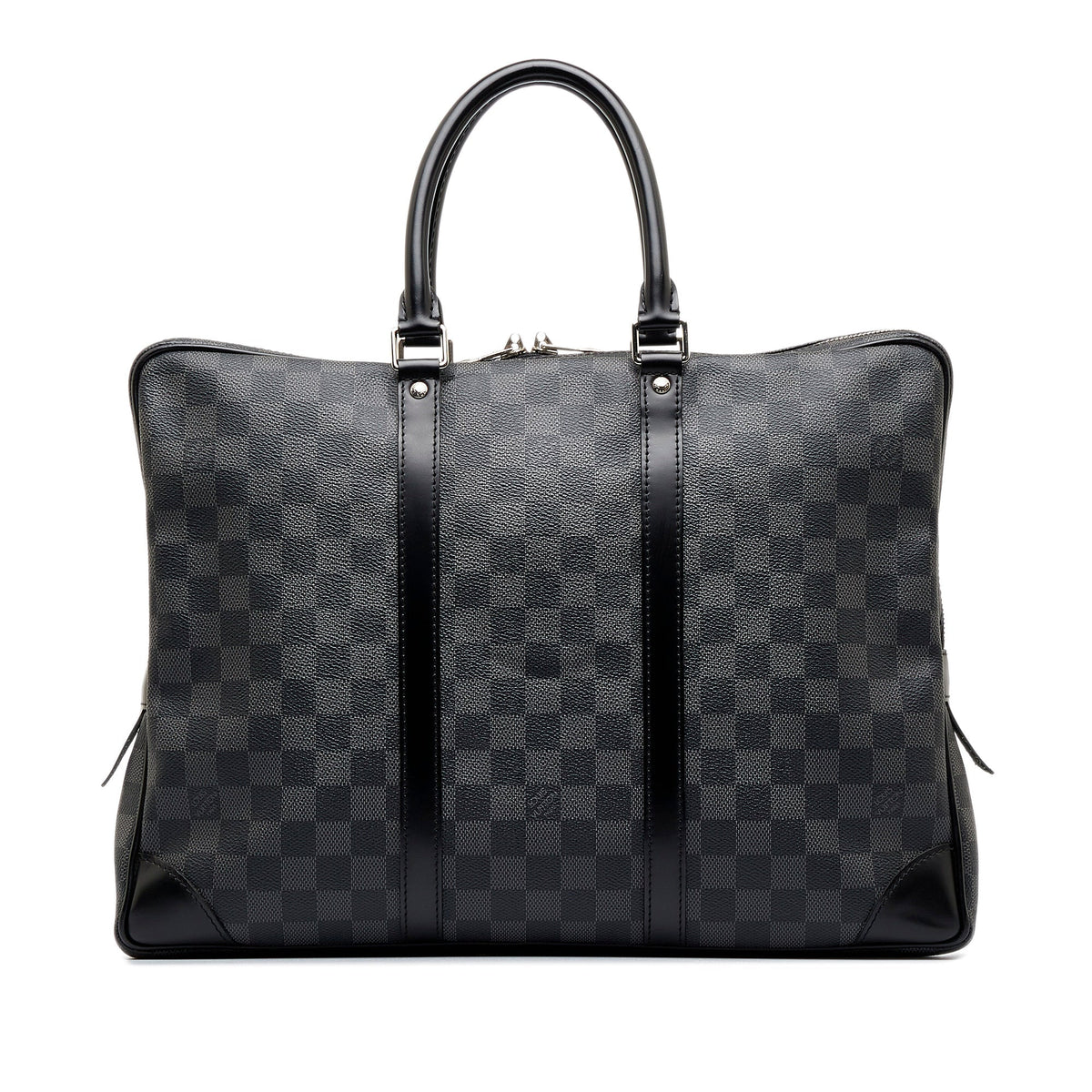 Louis Vuitton Porte-Documents Voyage PM Black Damier Graphite Canvas