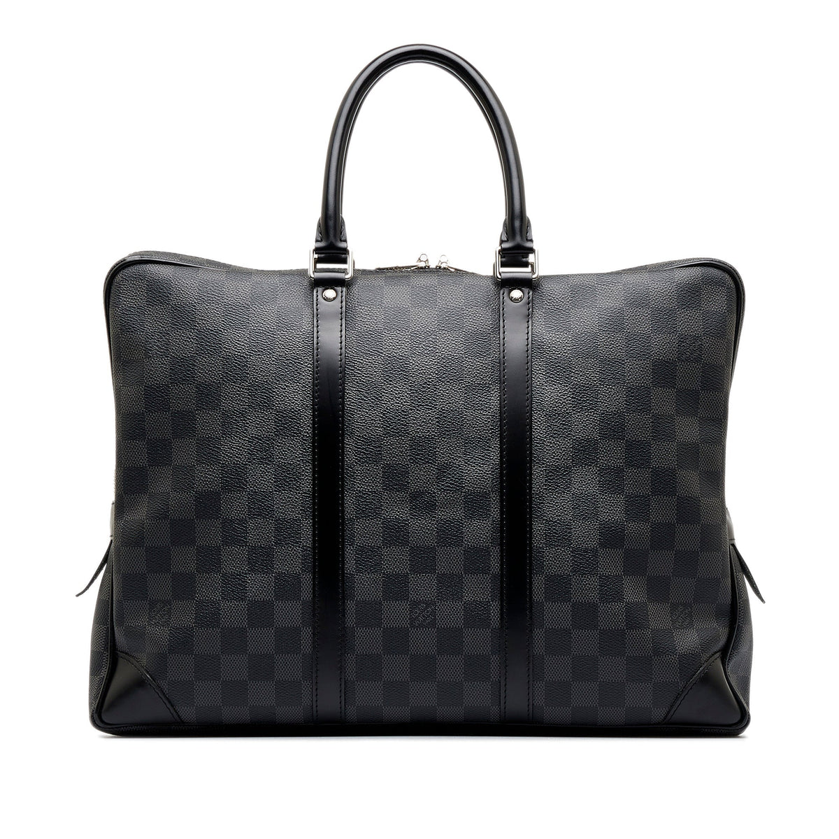 Louis Vuitton Porte-Documents Voyage PM Black Damier Graphite Canvas
