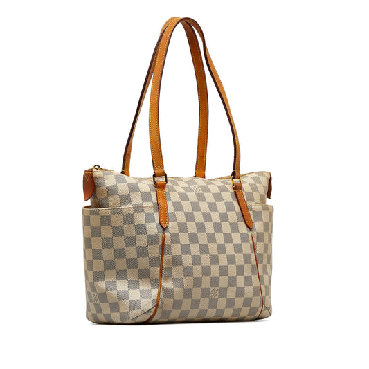 LOUIS VUITTON Damier Azur Totally MM Tote Bag