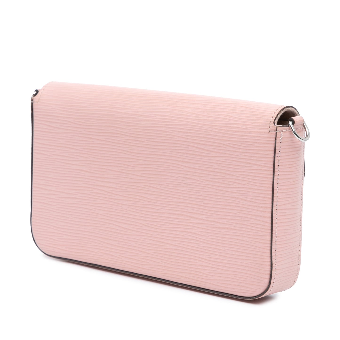 Pink Louis Vuitton Epi Pochette Felicie Crossbody Bag