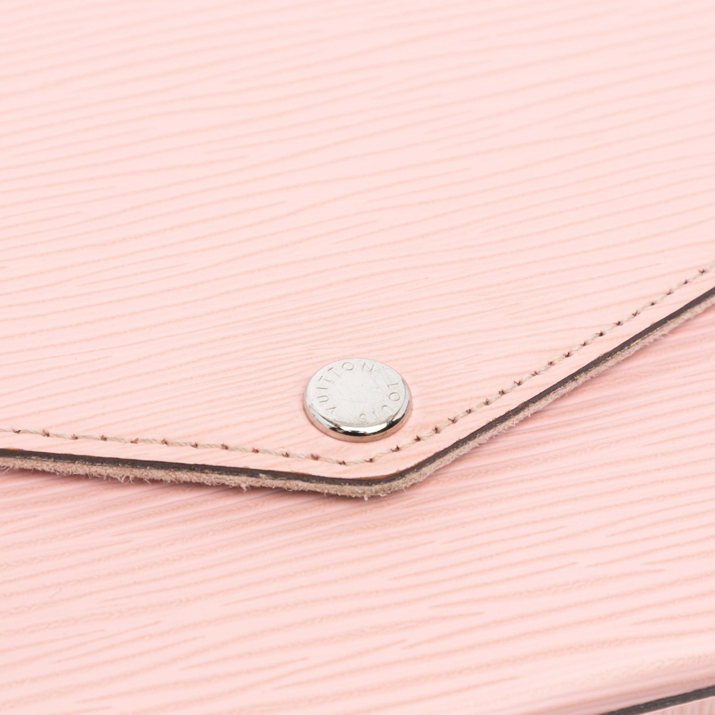 Pink Louis Vuitton Epi Pochette Felicie Crossbody Bag