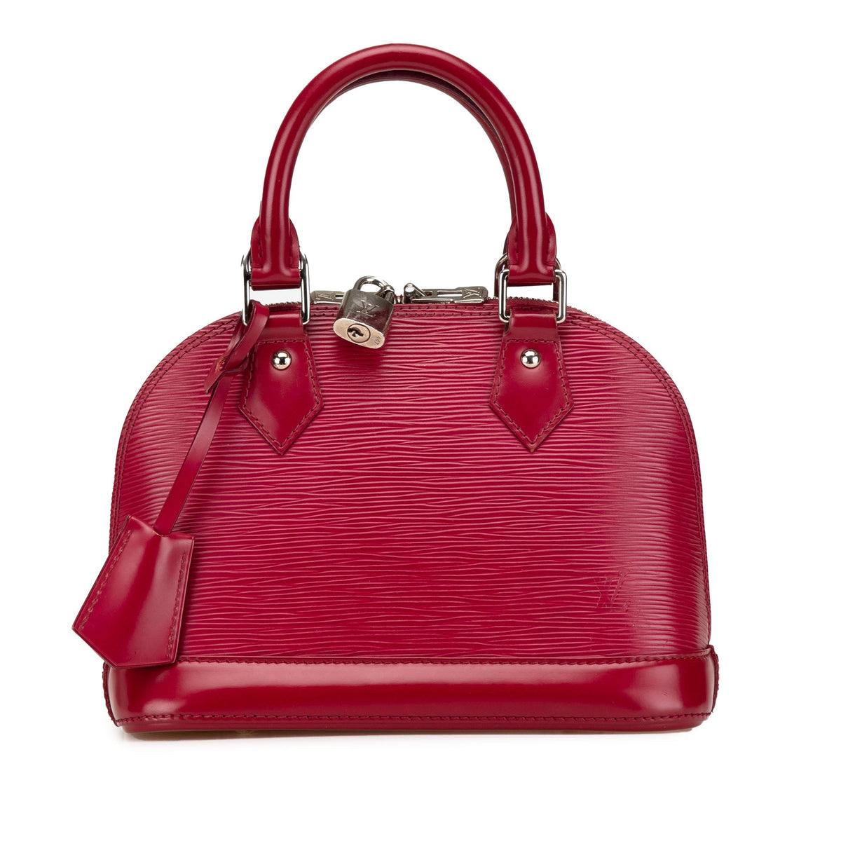 Pink Louis Vuitton Epi Alma BB Satchel