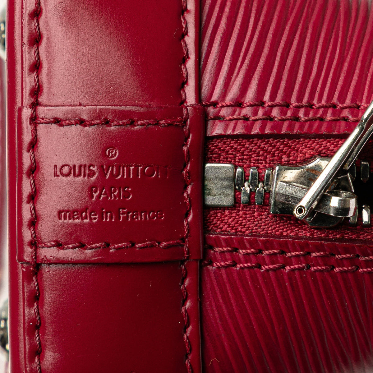 Pink Louis Vuitton Epi Alma BB Satchel