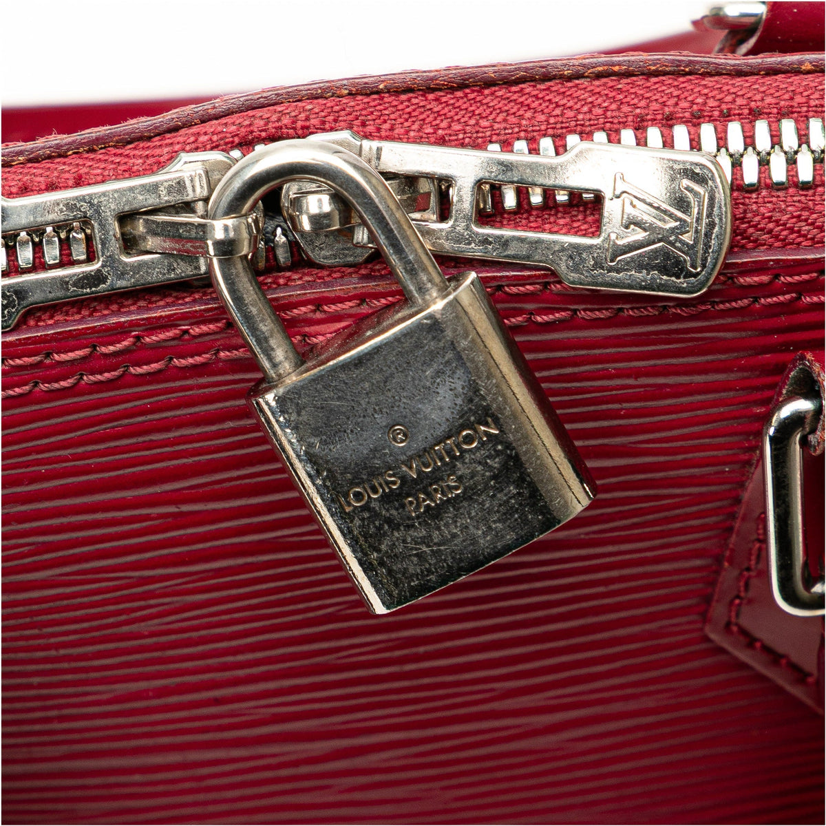Pink Louis Vuitton Epi Alma BB Satchel