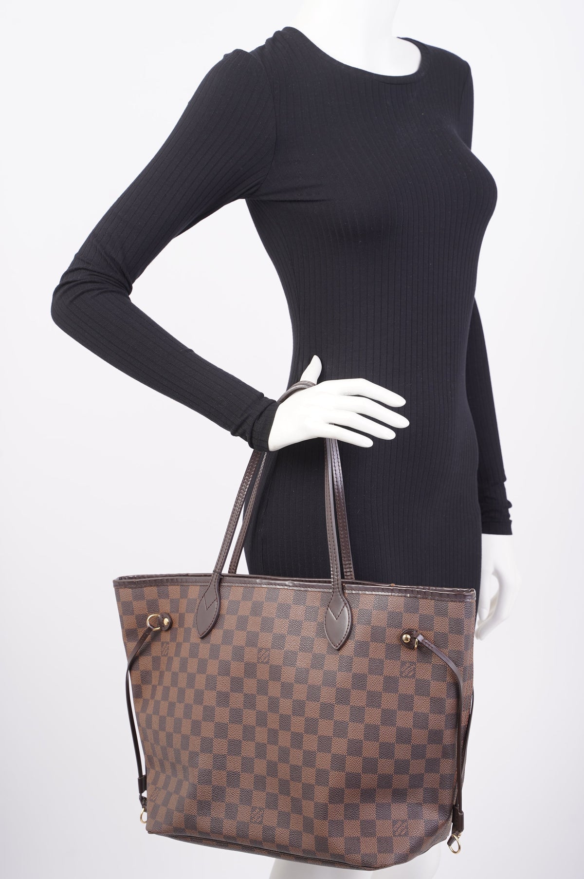 Louis Vuitton Neverfull Damier Ebene Canvas MM