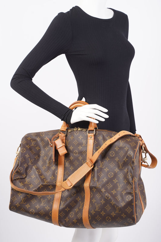 Louis Vuitton Keepall 60 Bandouliere Monogram