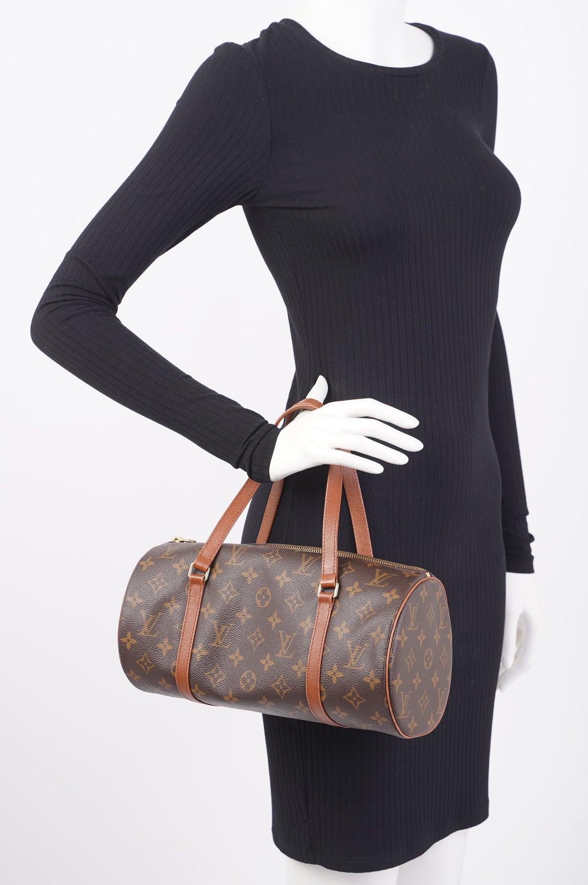 Louis Vuitton Papillon Monogram / Brown Canvas 30