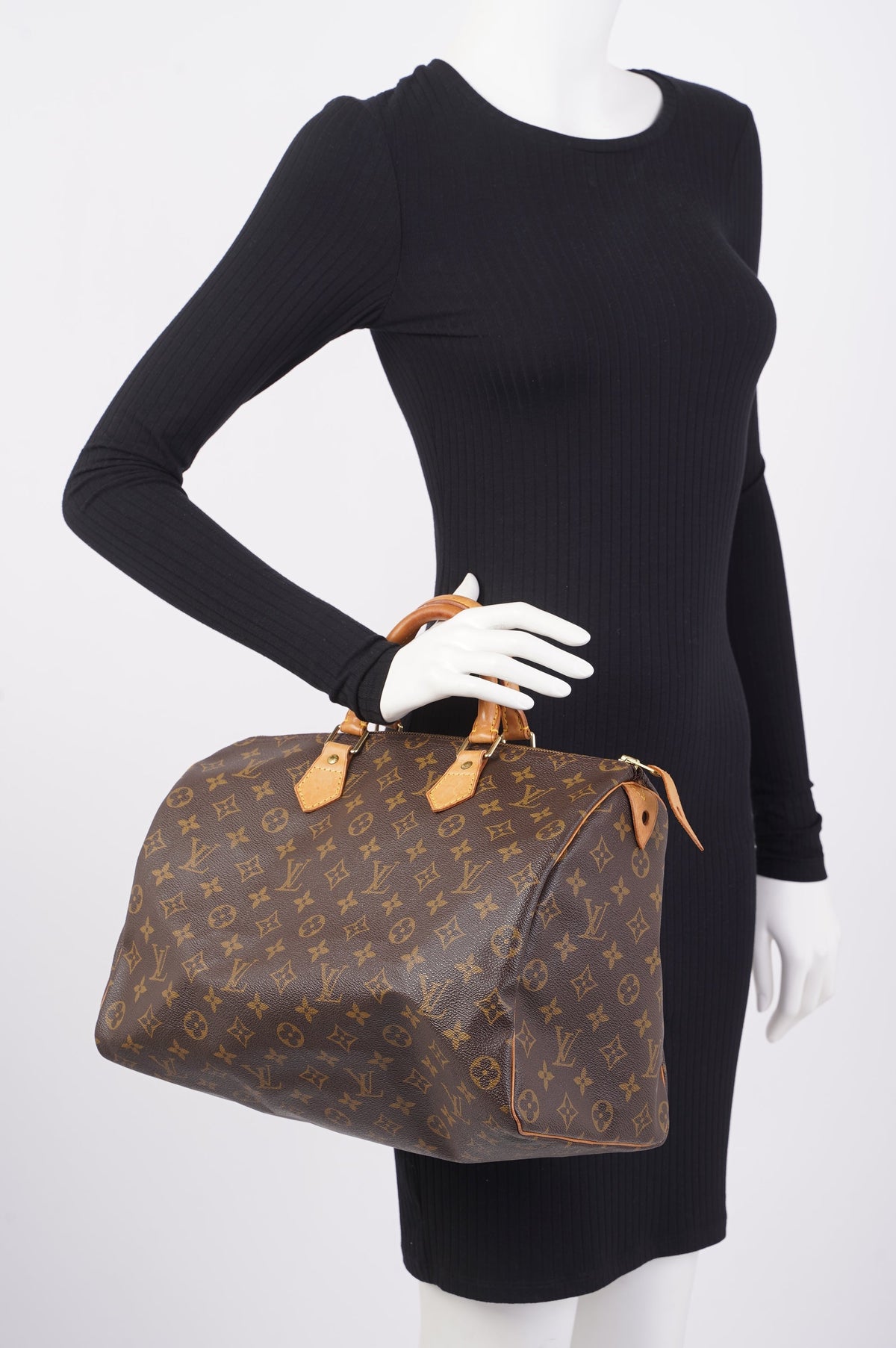 Louis Vuitton Speedy Monogram / Brown Canvas 35