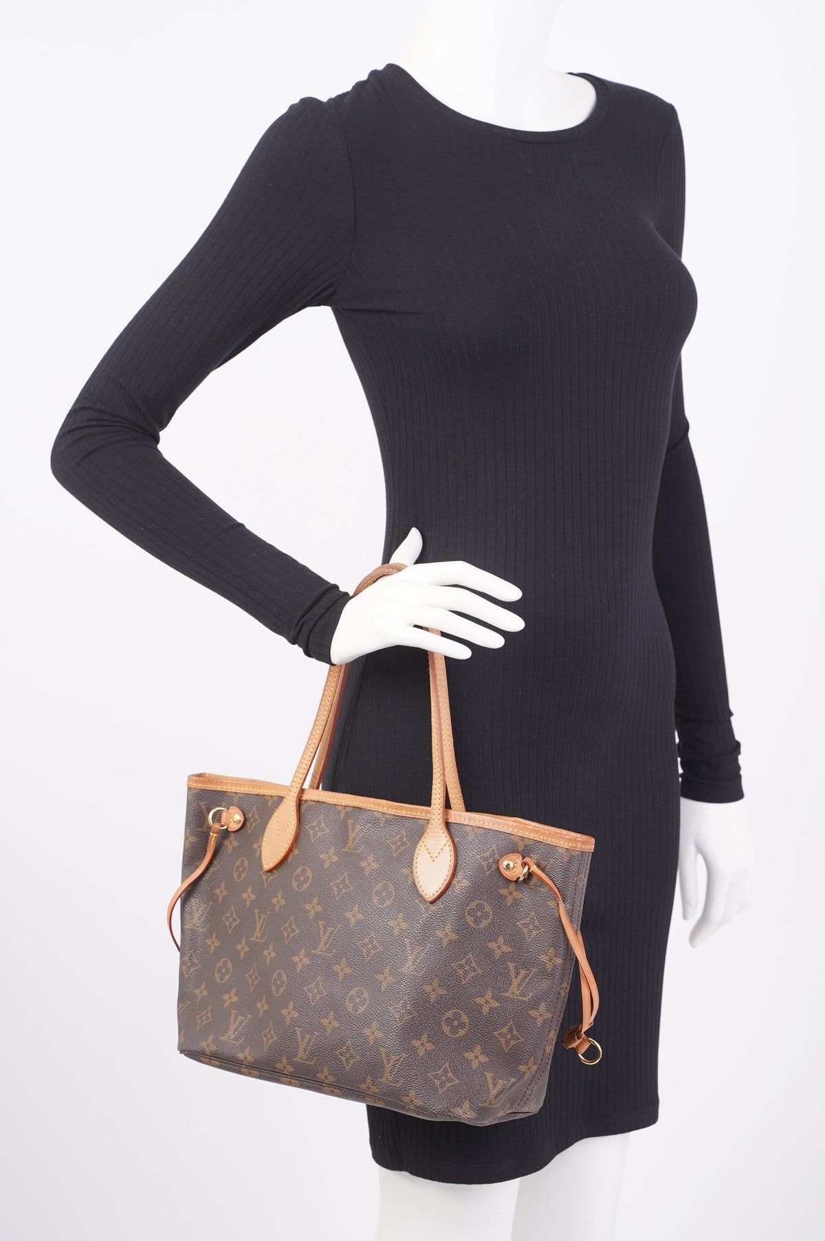 Louis Vuitton Neverfull Monogram / Brown Canvas PM
