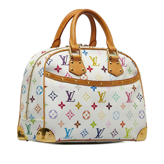 LOUIS VUITTON Monogram Multicolore Trouville Handbag
