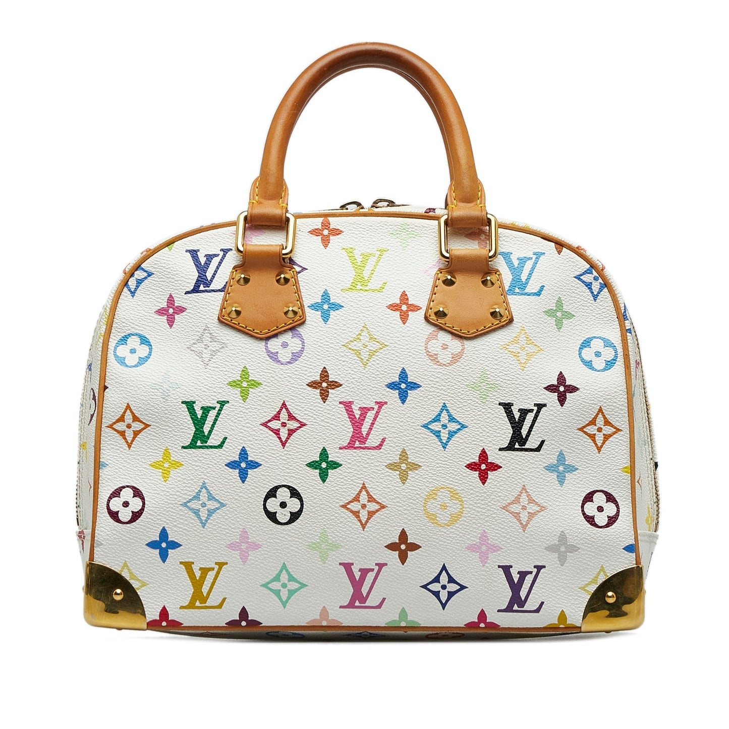 LOUIS VUITTON Monogram Multicolore Trouville Handbag