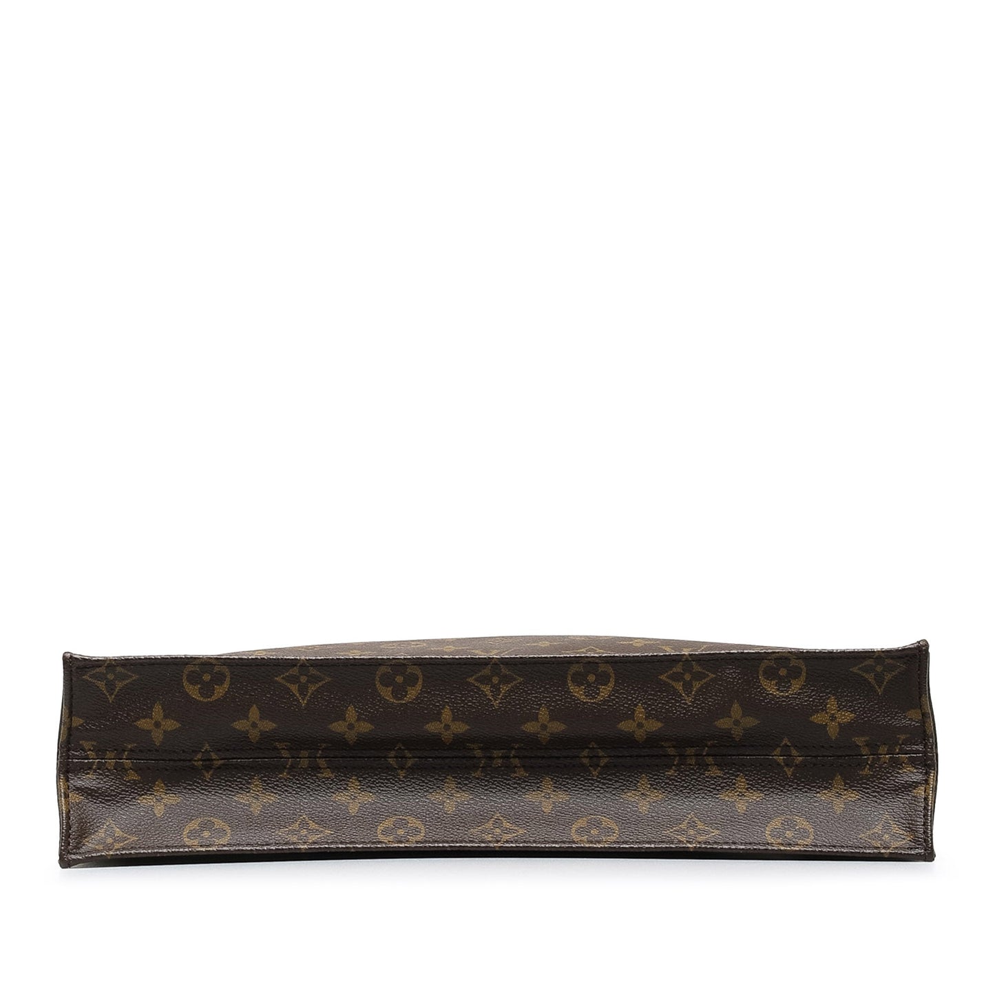 Brown Louis Vuitton Monogram Sac Plat Tote Bag