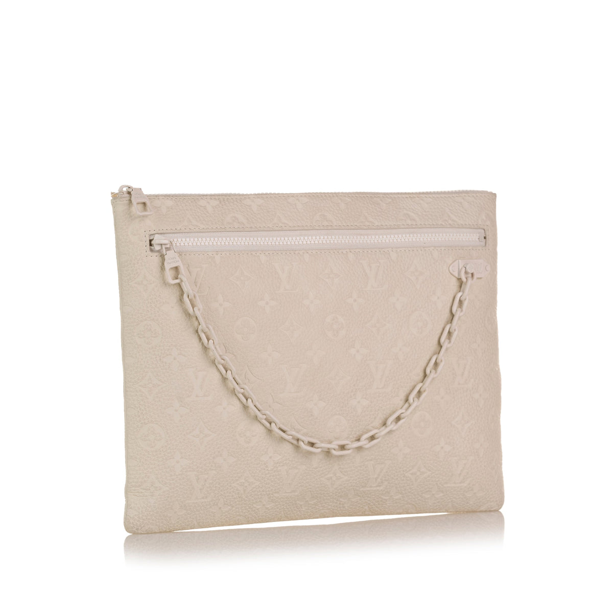 Louis Vuitton Solar Ray A4 White Taurillon
