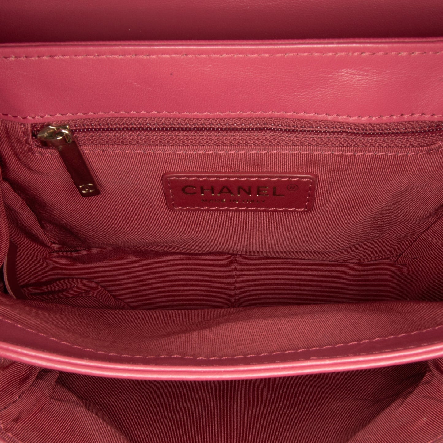 Pink Chanel Small Lambskin Lovely Day Flap Crossbody Bag