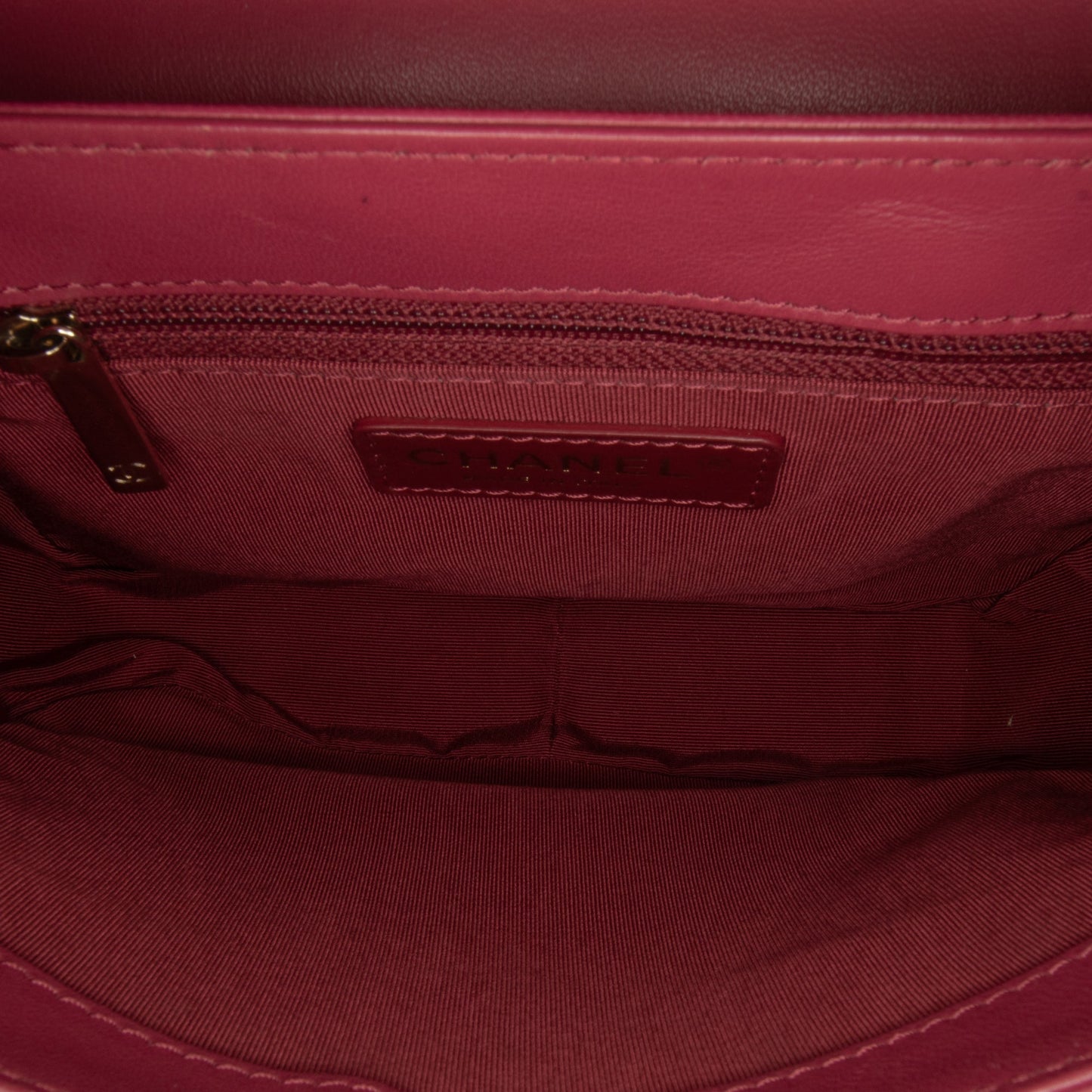 Pink Chanel Small Lambskin Lovely Day Flap Crossbody Bag