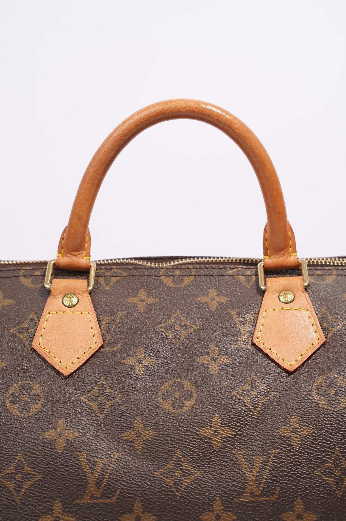 Louis Vuitton Speedy 35 Monogram Monogram Coated Canvas 35