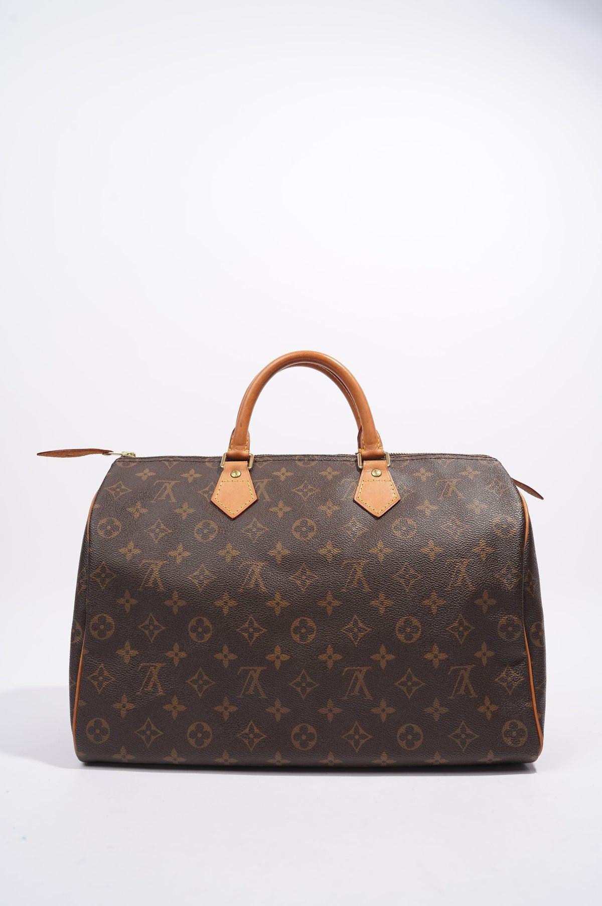 Louis Vuitton Speedy 35 Monogram Monogram Coated Canvas 35
