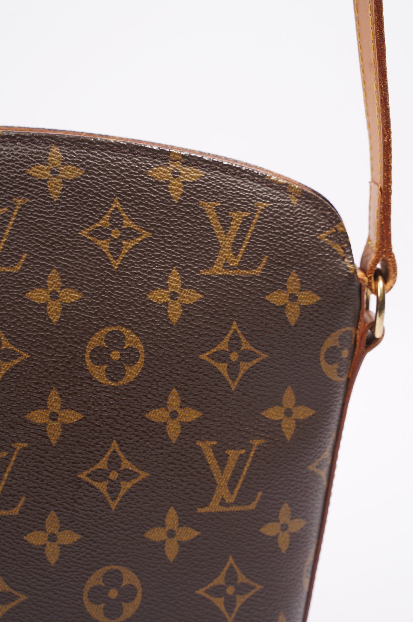 Louis Vuitton Monogram Drouot Shoulder Bag Monogram Coated Canvas
