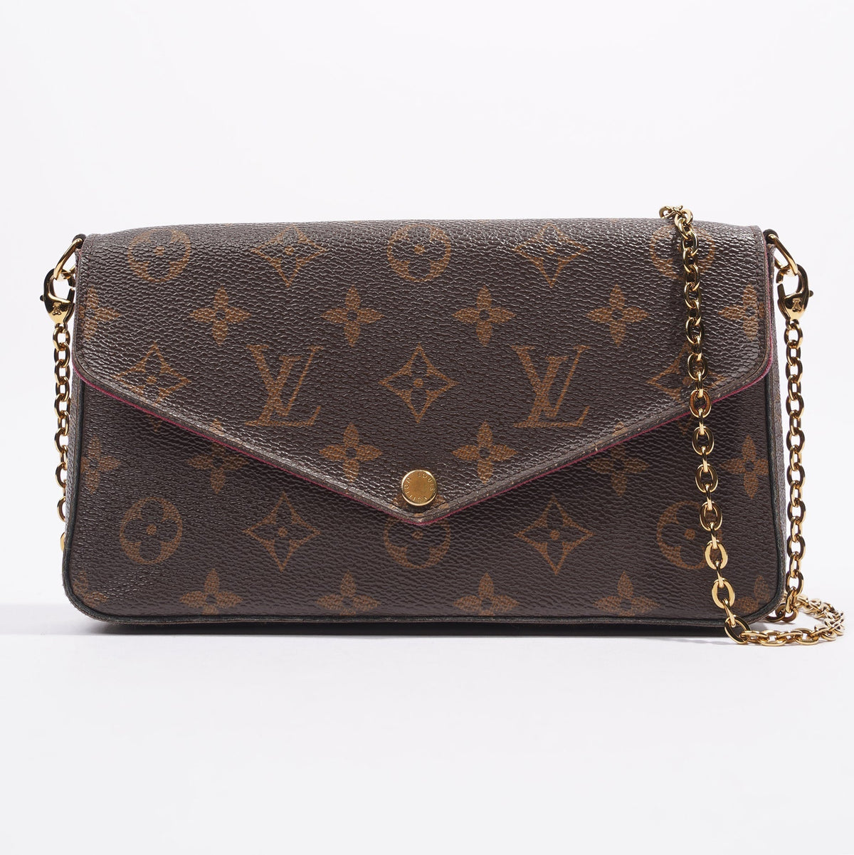Louis Vuitton Pochette Felicie Monogram Monogram Coated Canvas