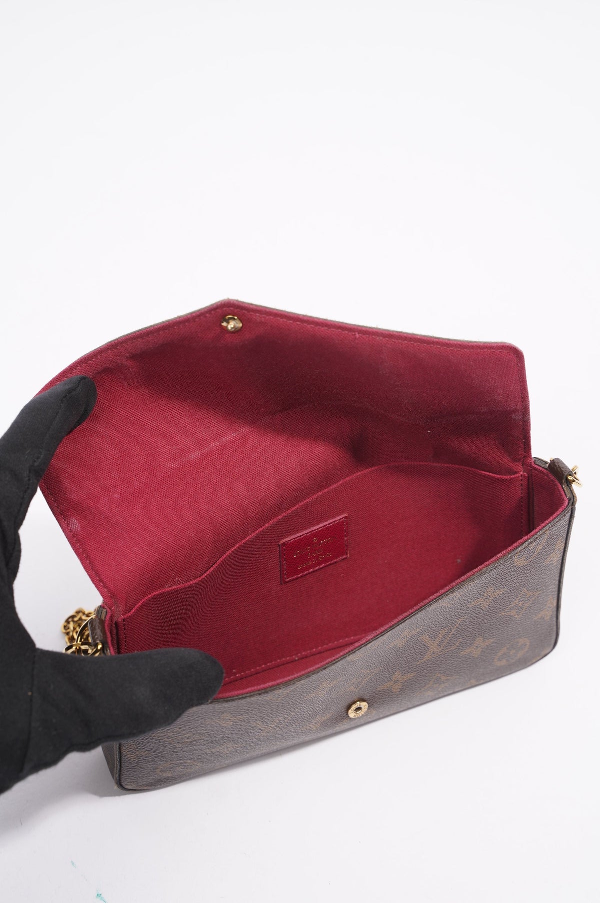 Louis Vuitton Pochette Felicie Monogram Monogram Coated Canvas