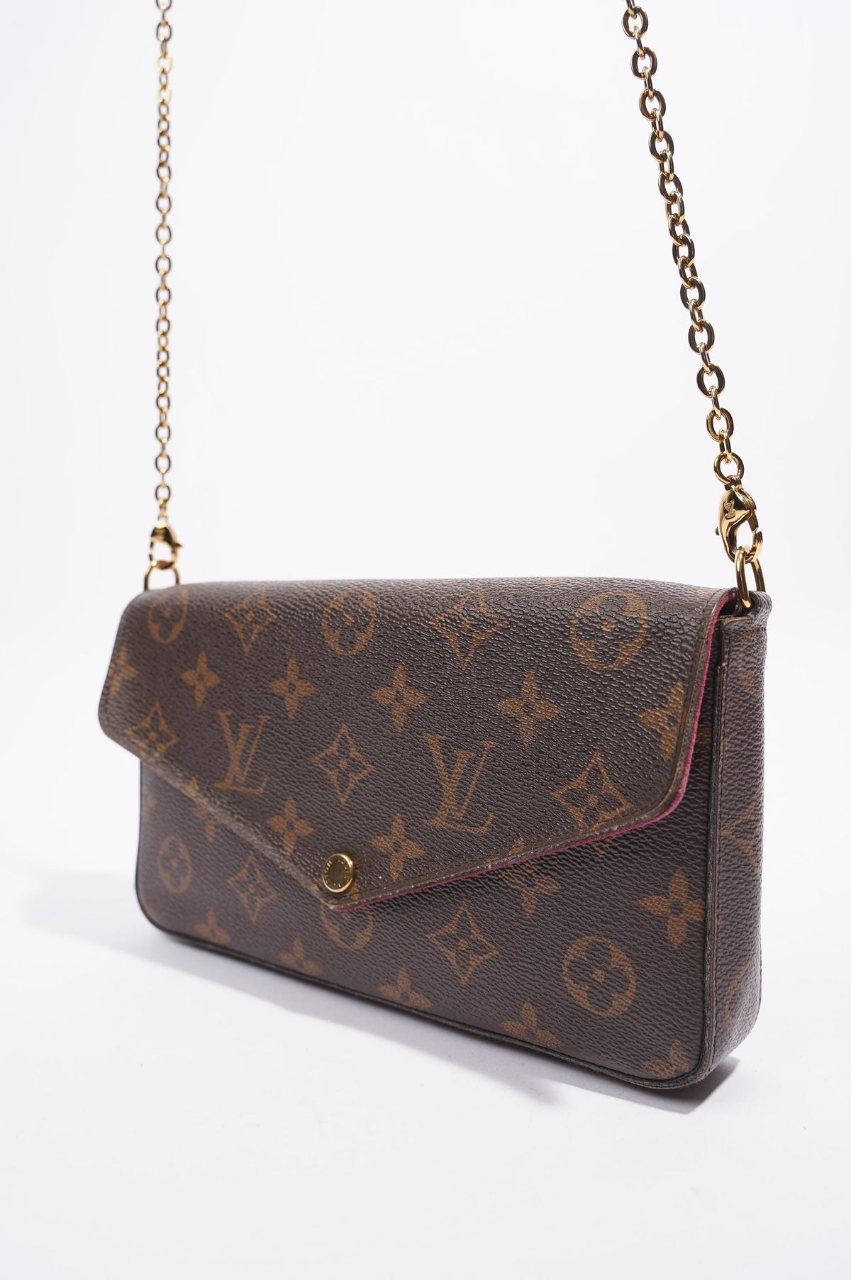 Louis Vuitton Pochette Felicie Monogram Monogram Coated Canvas
