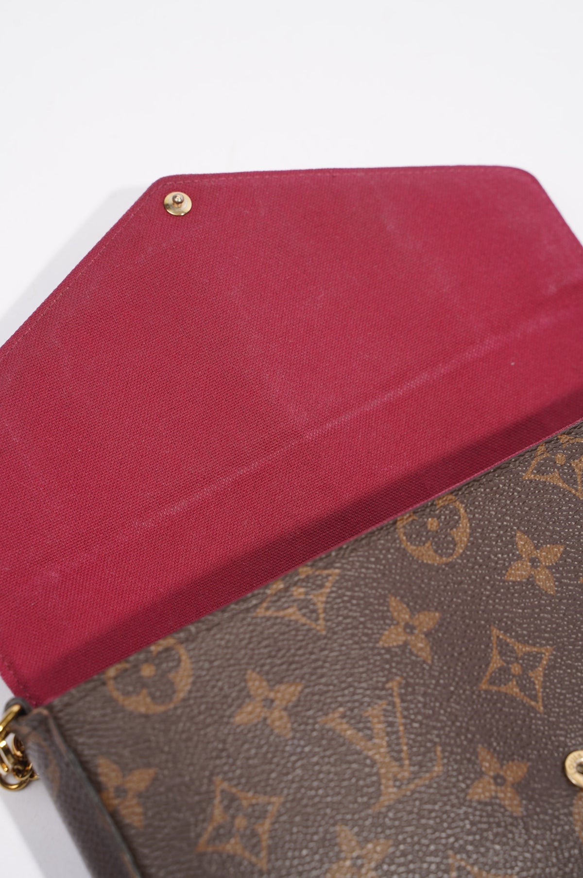Louis Vuitton Pochette Felicie Monogram Monogram Coated Canvas