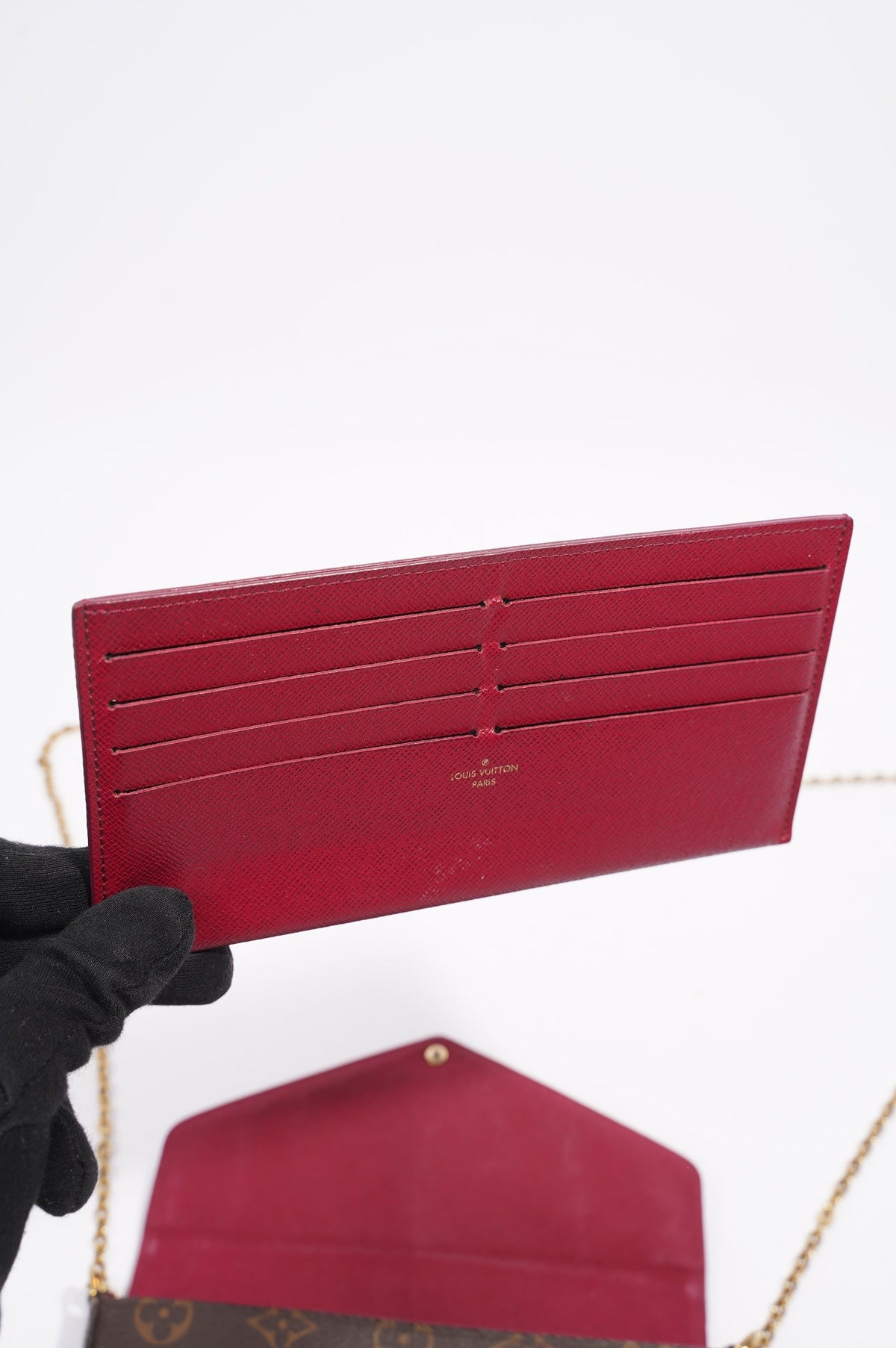 Louis Vuitton Pochette Felicie Monogram Monogram Coated Canvas